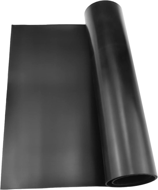 Neopreen Rubber Strips 300mm (W) x 1.5mm (D) x 0.6m (L) voor DIY, Isolatie en Vloerbescherming van Merkloos