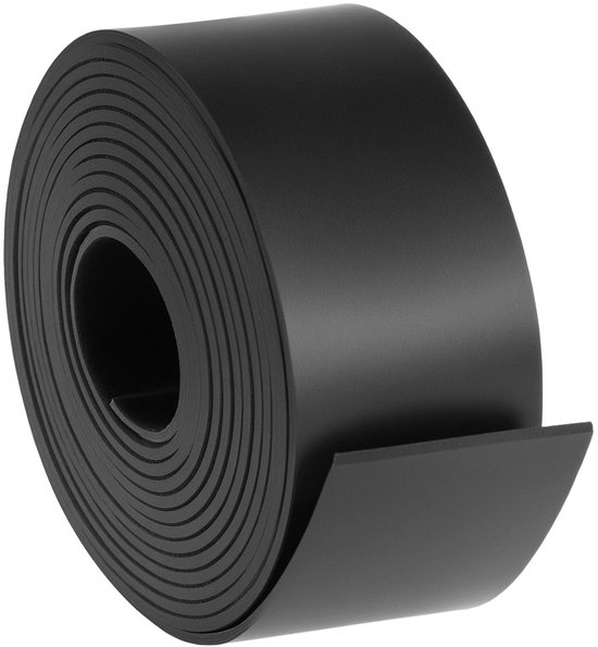 Neopreen Rubber Strips 50mm x 3mm x 3m - Zwart - Ideaal voor DIY Seals, Isolatie en Anti-Vibratie toepassingen van Merkloos