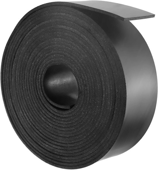 Neopreen Rubber Strips en Plaat, 25mm (B) x 1.5mm (D) x 3m (L) - Ideaal voor DIY, Isolatie en Vloerbedekking