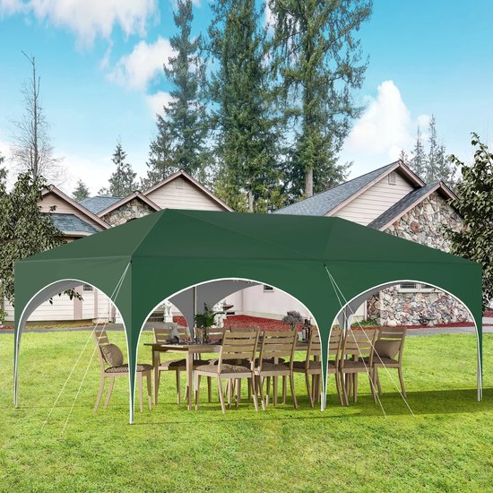 Néos® Tuintent - Partytent - Waterafstotend - Groen - 3x6m van Neo