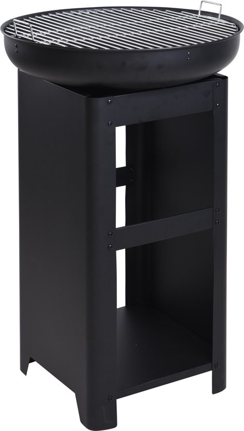 Niceey Barbeque - BBQ - Barbecues - BBQ Houtskool - Skolttelbraai - Met opslag ruimte - Ø61CM - Zwart van Niceey
