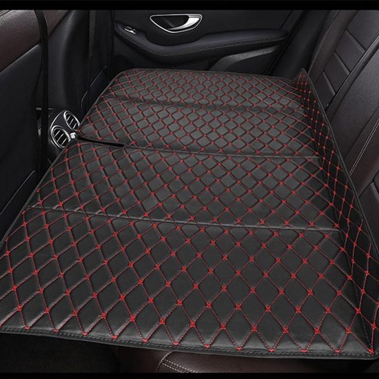 Niet-opblaasbaar Matras - Kampeer Bed - Auto Reizen - Direct Klaar Voor Gebruik - 135 x 80 cm - Zwart