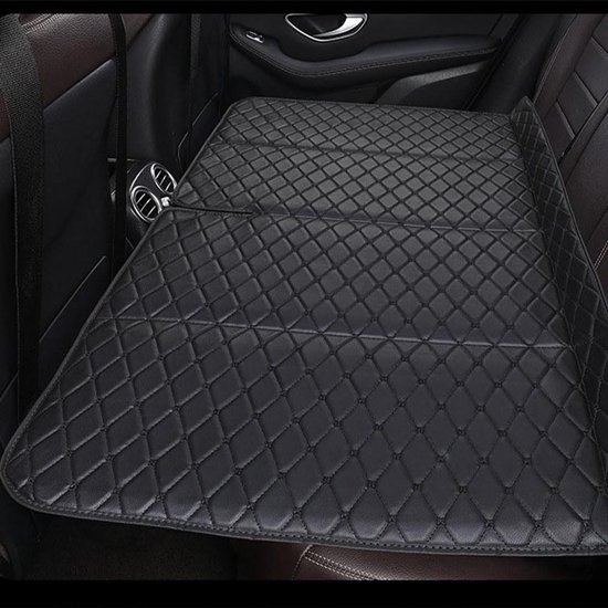 Niet-opblaasbaar Matras - Kampeer Bed - Comfortabel Slapen - Opvouwbaar Ontwerp - 128 x 80 cm - Zwart