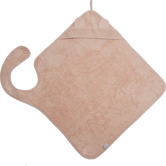 Nifty Handsfree Badcape - Badcape baby - Badcape 100x100 - Beide handen vrij - Blush van Nifty