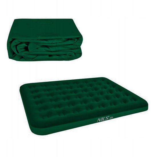 Nils Camp 2-persoons luchtbed 203x152x22cm - Duurzaam & Comfortabel