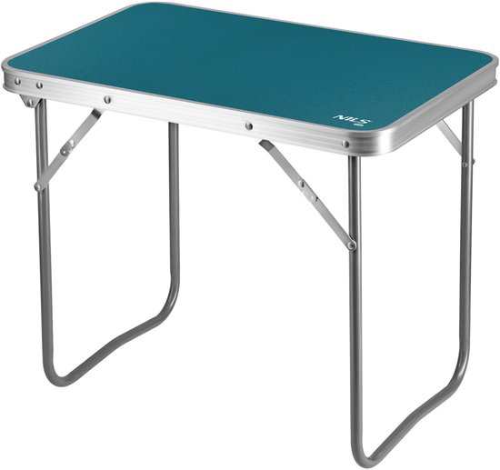 NILS CAMP NC3401 - Campingtafel - Aluminium Frame - MDF Blad - Compact & Lichtgewicht