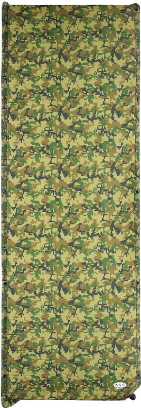 NILS CAMP NC4050 - Zelfopblazende Mat - 185 cm - 65 cm - 5 cm van Merkloos