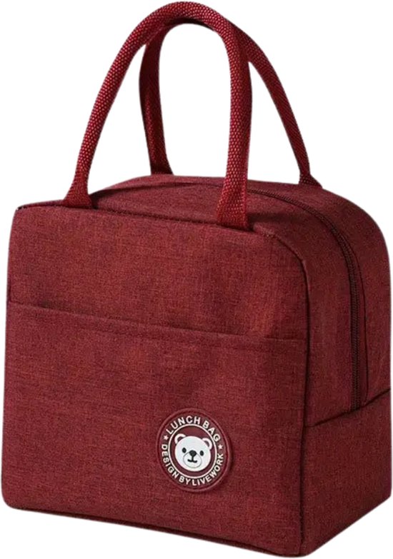 Nivard Koeltas - Koelbox - Koelelementen - Coolbox - Auto - Lunchtas - Strand - Rood van Nivard