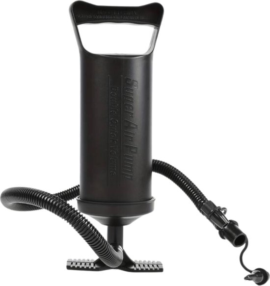 Nivard Luchtbedpomp - OpblaaspompLucht Pomp - Luchtpomp - Camping Pomp - Elektrisch - Zwart van Merkloos