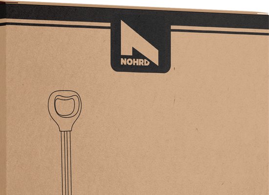 NOHRD Bolderkar Opvouwbaar - Bolderwagen - Grijs - Strandkar - Draagkracht 80 kg - Bolderkarren van NOHRD