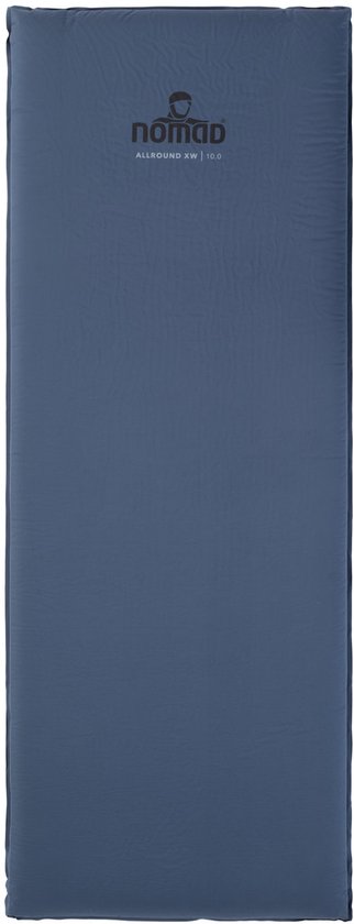 NOMAD® Allround XW 10.0 Slaapmat Zelfopblazend | Blauw | 198x76 cm | 10 cm Dik | 1 Persoons Luchtbed | Incl compressiehoes van Merkloos