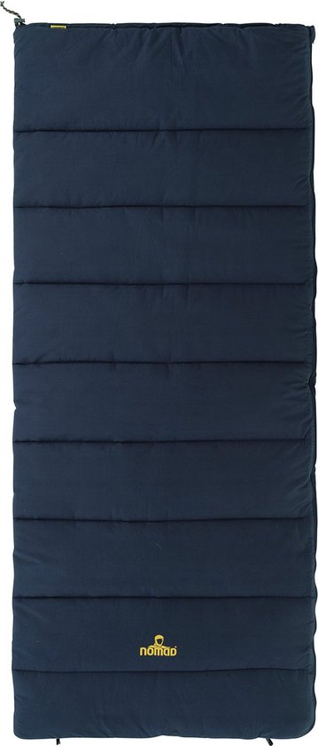 NOMAD® Blazer Classic'78 Junior Organic | Dekenmodel Kinderslaapzak | 165 x 70 | 100% Bio Katoen | Tot 150cm Lichaamslengte | Incl Hoes van NOMAD