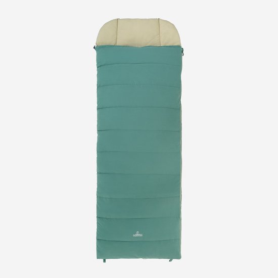 Nomad Brisbane Premium Deken Slaapzak Spruce Green Left van Merkloos