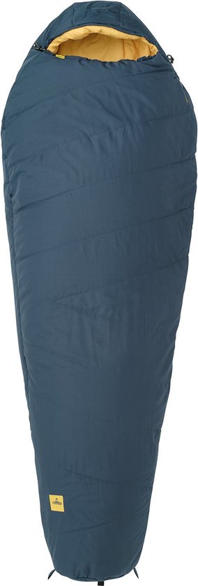 NOMAD® Bronco 1450 Mummy Slaapzak - Donkerblauw - 215 x 80 cm - Mummieslaapzak Goede Isolatie - Incl Hoes van NOMAD
