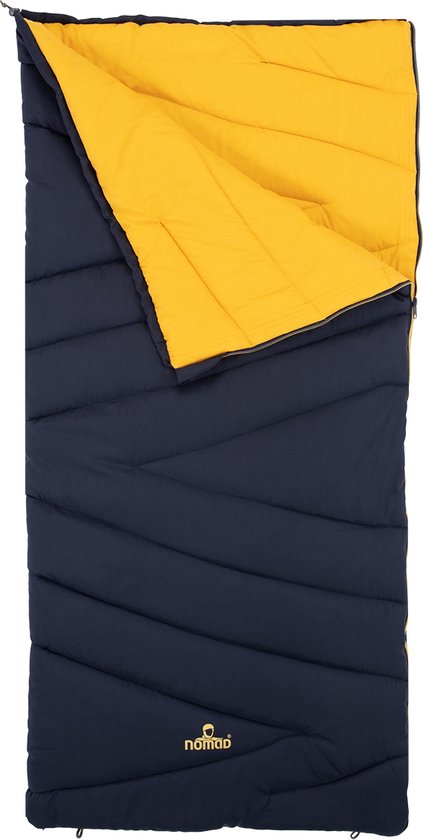 NOMAD® Bronco Slaapzak Kinderen | Katoen | Junior / Kind | 150x70 cm | Tot lichaamslengte 135 cm | Incl Hoes van NOMAD