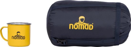 NOMAD® Compressiezak Mummy Slaapzak - Extra Small: 6 Liter inhoud - 15x15x31 cm - Voor slaapzakken tot 400 Gram - Slaapzak Hoes / Reistas van NOMAD