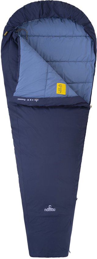 NOMAD® Cuzco Premium 1250 Mummy Slaapzak | 210 x 80 cm | Dikke Mummieslaapzak | Comfort 1 C | Volwassen 1 Persoon | Incl Compressiehoes van NOMAD