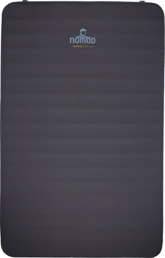 NOMAD® Darwin Duo 10.0 Slaapmat Zelfopblazend | 2 Personen| 198 cm x 132 cm | 10 cm dikte | 2 persoons Slaapmat | Incl Hoes van NOMAD