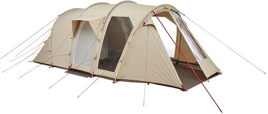 NOMAD® Dogon 4 (+2) persoons Tent | Topkwaliteit | 20,4 M2 | Ademend Doek | Extra Hoog | 4 personen van Merkloos