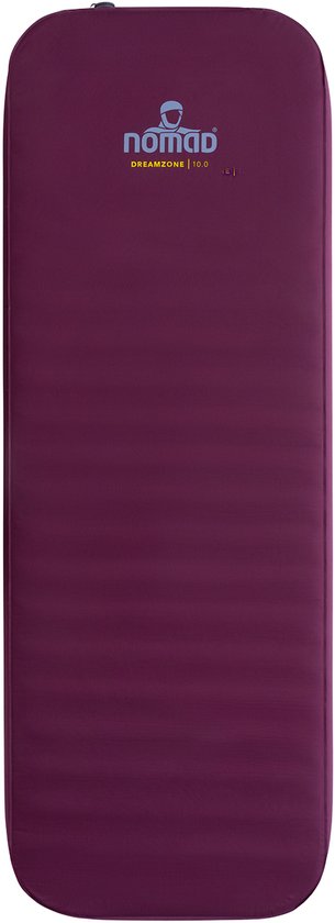 NOMAD® Dreamzone 10.0 Slaapmat Zelfopblazend | 198x68 | Dikte 10 cm | Oudroze | 1 Persoons Luchtbed | Incl Hoes van Merkloos