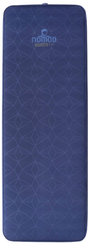 NOMAD Dreamzone Premium LW 10.0 - Slaapmat - 10 cm dik - Zelfopblazend - R-waarde 11 - Donkerblauw van Merkloos