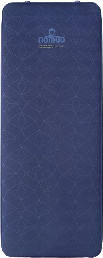 NOMAD Dreamzone Premium LW XW 10.0 - Slaapmat - Extra breed - 10 cm dik - Zelfopblazend - R-waarde 11 - Donkerblauw van Merkloos