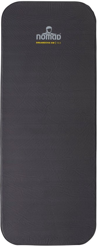 NOMAD® Dreamzone XW 10.0 Slaapmat | Donkergrijs | Makkelijk opblazen en legen van Merkloos