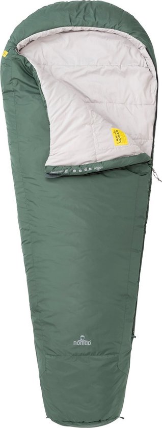 Nomad Inca Premium 1300 Deken Slaapzak Trekking Groen Left van NOMAD
