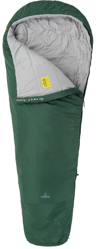 NOMAD® Inca Premium 1300 XL Mummyslaapzak | Trekking Green | Links van NOMAD