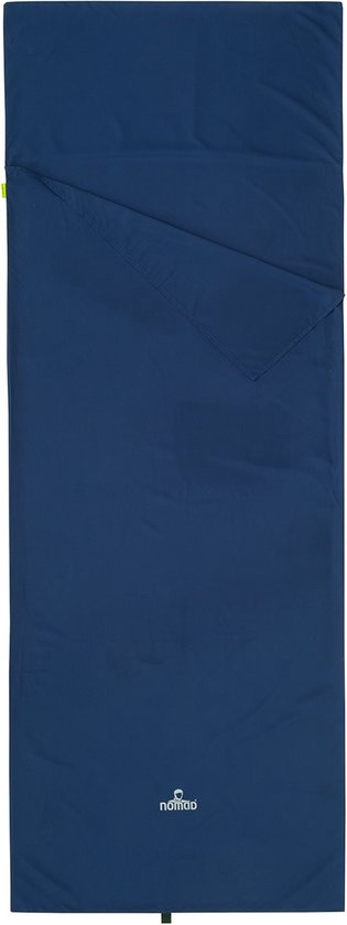 NOMAD® Lakenzak Dekenmodel | Geïntegreerde kussensloop | 220 x 80 cm | Dry-Touch Polyester Zomer / Reis slaapzak | Reislaken | Compact & Lichtgewicht van Merkloos