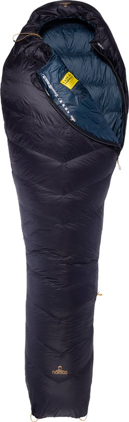 NOMAD® Orion 180 XL Slaapzak | 230x80cm Blauw | Lichtgewicht & Kwalitatief | Slaapzak | Incl Hoes | Aansluitende capuchon | Extra isolatie van NOMAD