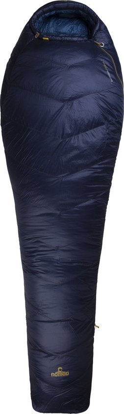 NOMAD® Orion 290 Slaapzak | Blauw | Aansluitende capuchon | Gevoerde nekkraag van Merkloos