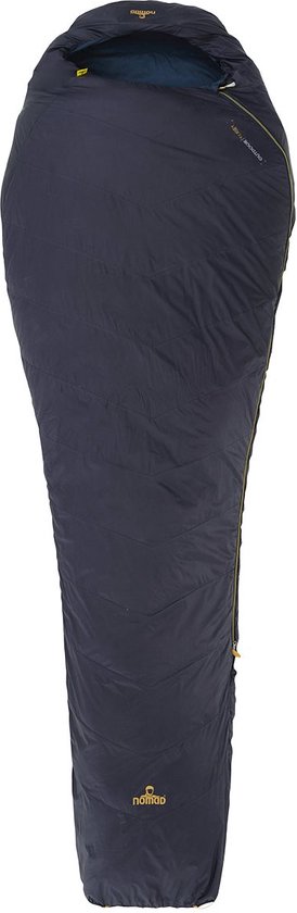 NOMAD® Orion 290 XL Slaapzak | Linkssluitend | Blauw | Aansluitende capuchon | Gevoerde nekkraag van Merkloos