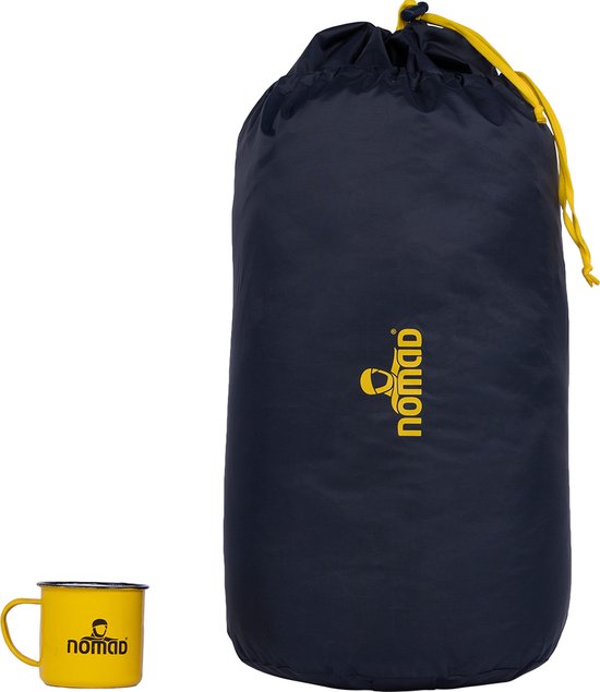 NOMAD® Pakzak - Blauw - Slaapzak Hoes / Reistas - Met handvat van NOMAD