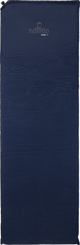 NOMAD® Perth 5.0 Slaapmat Zelfopblazend - 198 x 63 - 5 cm dikte - Blauw - Comfortabel Kamperen - Incl Hoes van NOMAD