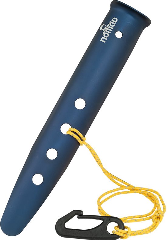 NOMAD® Sneeuw- Zandharingen 8 stuks - Haringen Losse Grond - 23 cm Grondpennen - Aluminium Haringen Tent - Zachte ondergrond - Zeer sterk van NOMAD