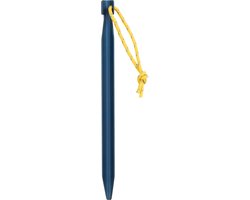 NOMAD® Tentharingen 8 stuks - V-shape Haringen - 16 cm Grondpennnen - Aluminium Haringen Tent - Middel- en Harde ondergrond - Incl Trekkoord van NOMAD