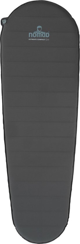 NOMAD® Ultimate Compact 5.0 Slaapmat Zelfopblazend - 196 x 63 - 5 cm dikte - Kleine pakvolume - 1 Persoons Luchtbed - Incl Hoes van NOMAD