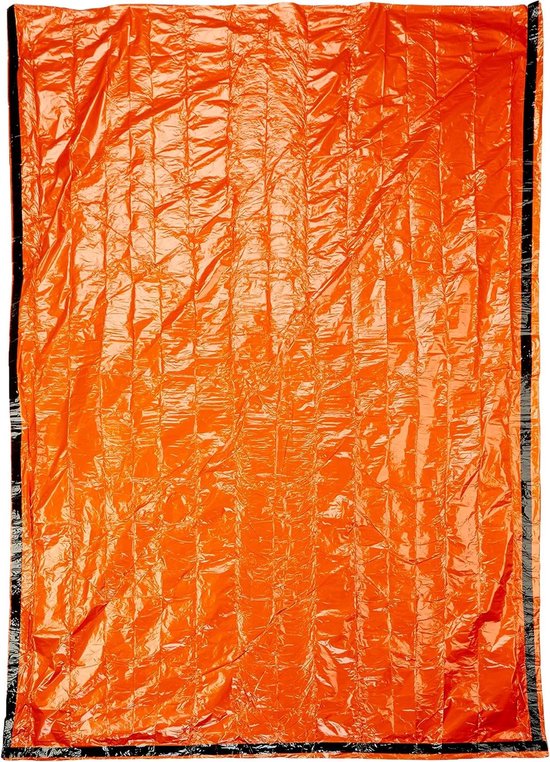 Nood Slaapzak - Bivakzak Dubbel - Outdoor Overleven - Warmte Reflecterend - 213 x 152 cm - Rood