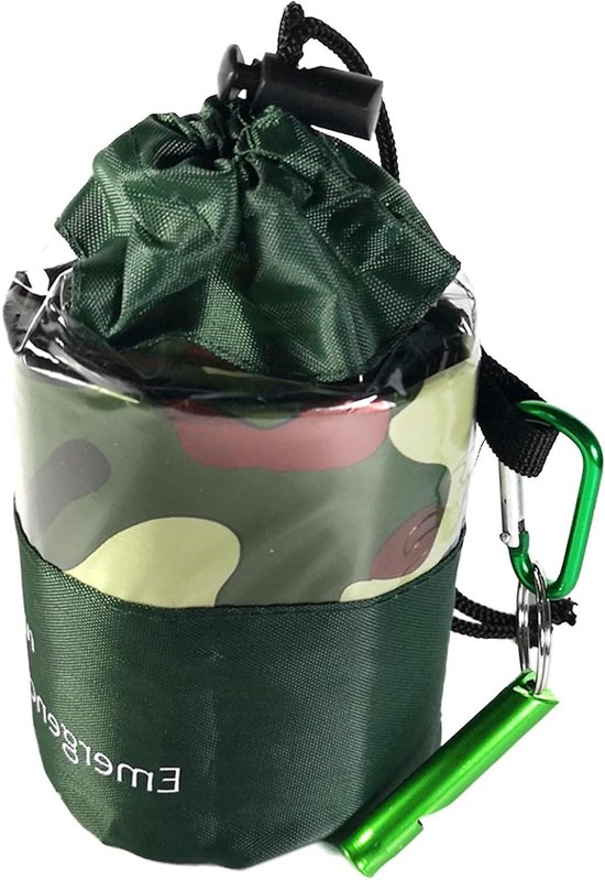 Nood Slaapzak - Bivy Zak Thermisch - Outdoor Overleven - Houdt Warmte Vast - 120 x 200 cm - Kleur A