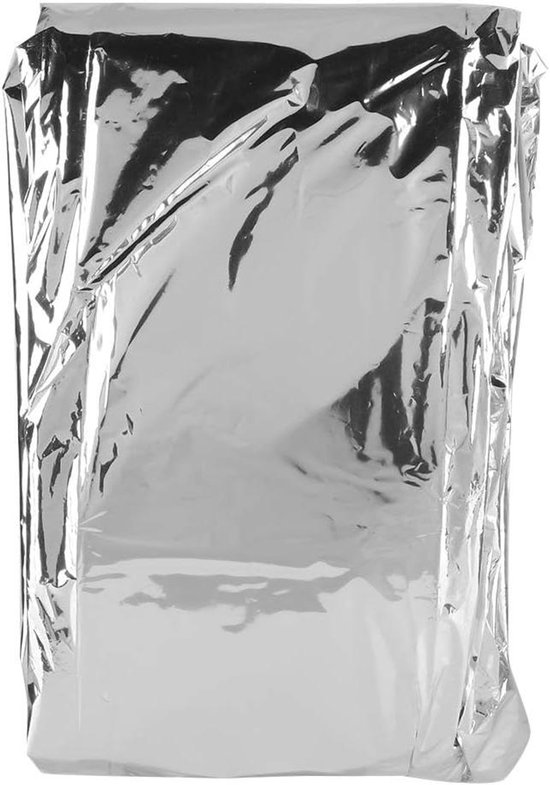 Nood Slaapzak - Reddingsdeken Isolatie - Outdoor Activiteiten - Herbruikbaar Winddicht - 205x95cm - Zilver/Goud