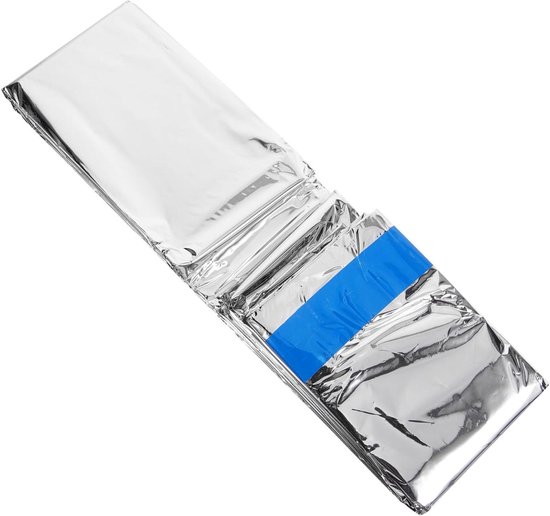 Nood Slaapzak - Ruimte Slaapzak Thermoslaapzak - Buiten Overleven - Thermische Isolatie - 1.0 Eenheid - Zilver