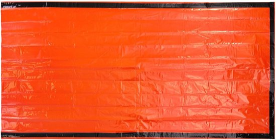 Nood Slaapzak - Survival Deken - Outdoor Avontuur - 90% Warmte Reflectie - 210 x 105 cm - Oranje