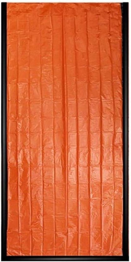 Nood Slaapzak - Survival Slaapzak - Buiten Overleven - Houdt 95% Lichaamswarmte - 130 g - Oranje