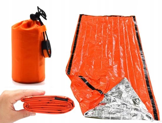 Nood Slaapzak XL - Thermisch, Waterdicht Survival Deken