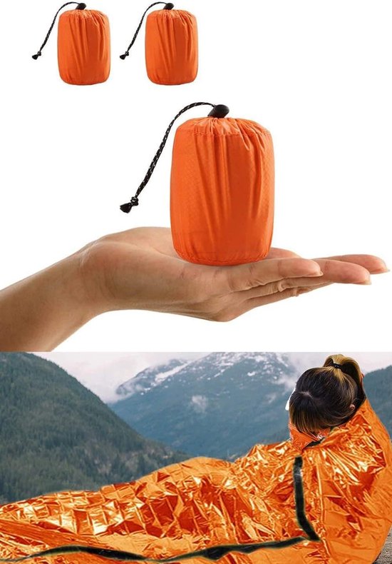 Nooddeken - Isolatiedeken - Reddingsdeken - Noodpakket deken - Overleving