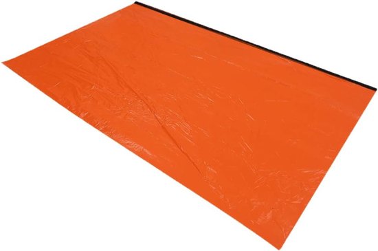 Noodoverlevingsslaapzak - Bivakzak Nooddeken - Buiten Kamperen - Waterdichte Las - 2.4 x 1.5 m - Oranje