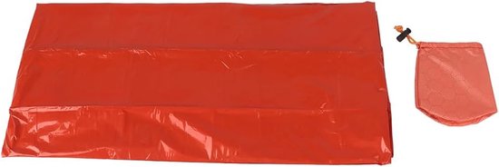 Noodoverlevingsslaapzak - Isolatiedeken Nooddeken - Buiten Kamperen - Hittebehoud en Isolatie - 91 x 213 cm - Oranje