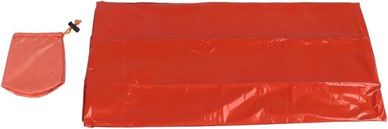 Noodoverlevingsslaapzak - Isolatiezakken - Kamperen en wandelen - Waterdicht en reflecterend - 91 x 213 cm - Oranje