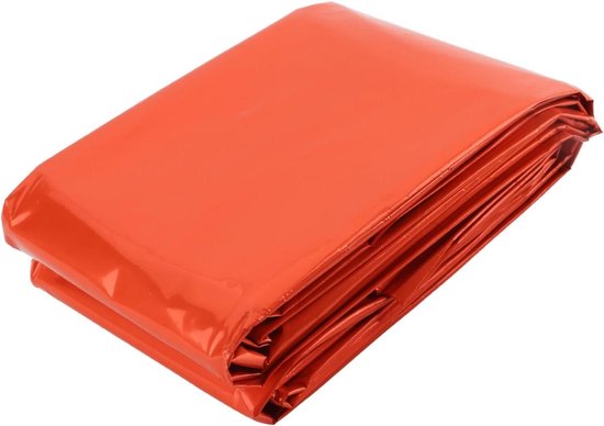 Noodslaapzak - Nooddeken - Buiten Overleven - Fel Oranje - 210x130cm - Oranje
